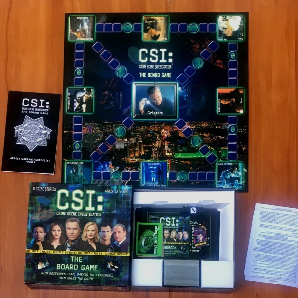 🎲CSI: Crime Scene Investigation: The Board Game